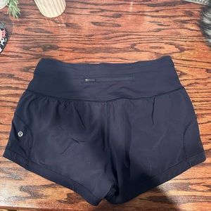 Lulu lemon athletic shorts. Size 6 navy blue